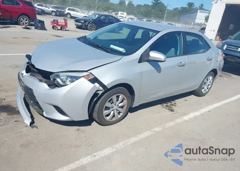 2014 Toyota Corolla Le z USA, uszkodzony, nr VIN 2T1BURHE4EC188715